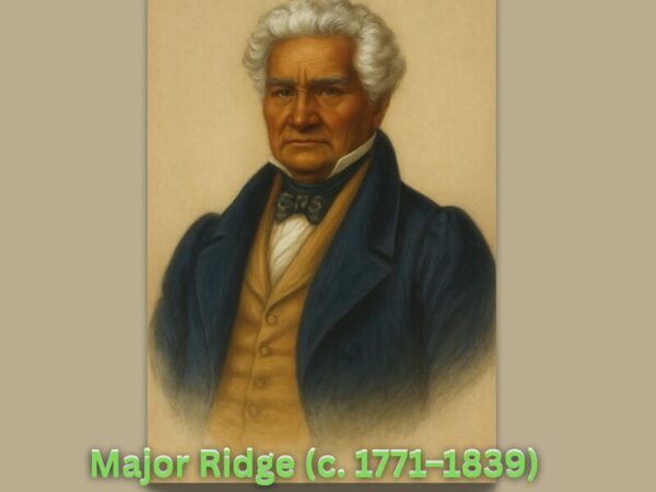 Cherokee tribes chief Major Ridge